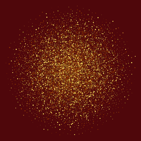 Abstract background with gold glitter . Vector illustration . Template for postcards , banners , flyers , posters , invitations.のイラスト素材
