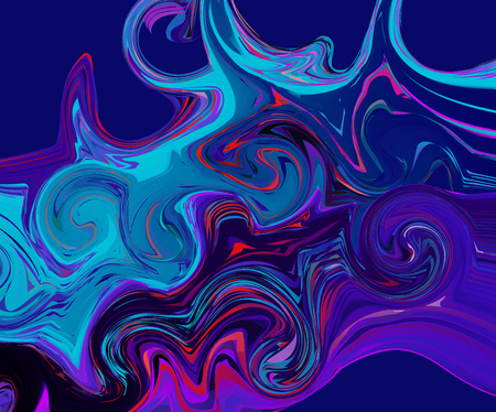 Liquid color background design. Fluid gradient shapes composition. Futuristic design posters. vector.のイラスト素材