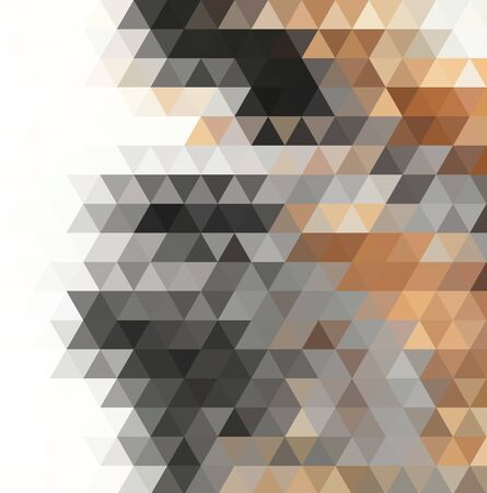 white grey abstract background for design. vector illustration. Illustration of the abstract texture of triangles. Design template for banner, poster, cover.のイラスト素材