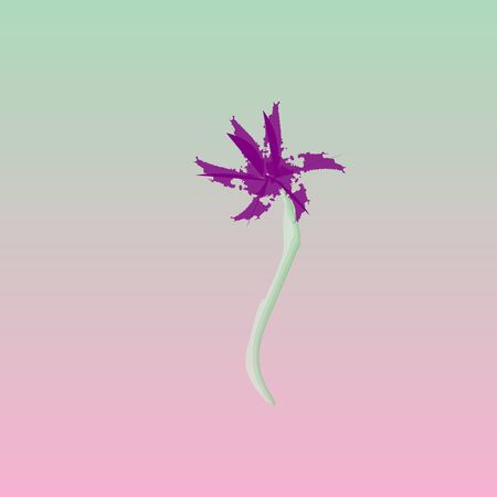 abstract colorful pink flowers background, abstract pattern for girl, floral tender wallpaper ,sweet flowers backgroundのイラスト素材