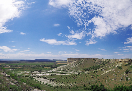 White rock at crimea view from topの写真素材
