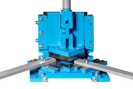 The cutting press is used for high-quality processing of metal sheet with perfectly smooth edges...