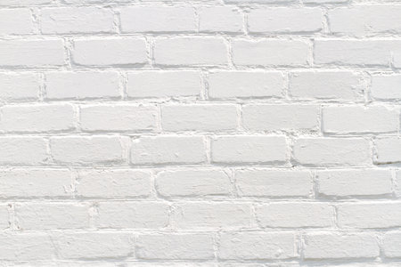 Texture of light brickwork. An old brick wall.の写真素材