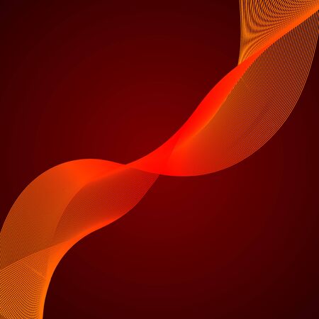 Abstract wavy linesのイラスト素材