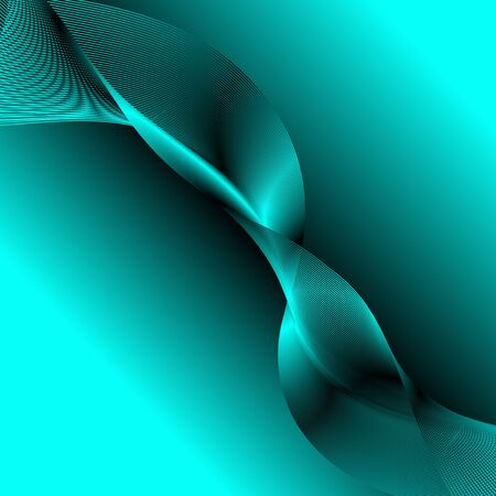 Abstract wavy linesのイラスト素材