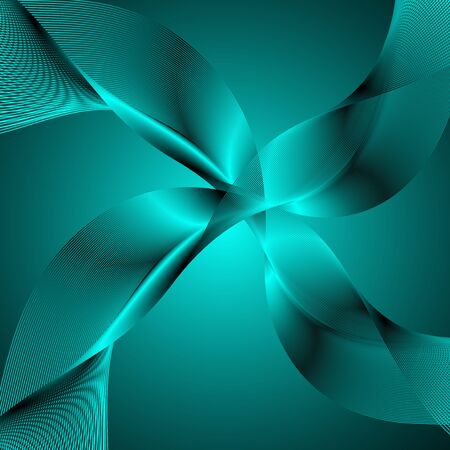 Abstract wavy linesのイラスト素材