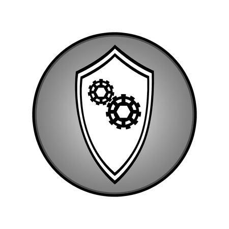 Shield iconのイラスト素材