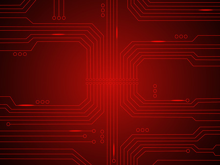 Abstract electro schemeのイラスト素材