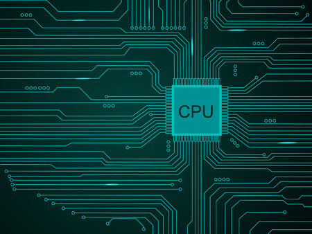 Abstract electro schemeのイラスト素材