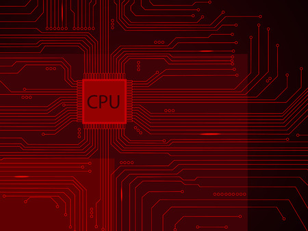 Abstract electro schemeのイラスト素材