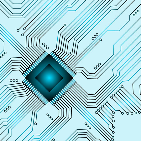 Abstract electro schemeのイラスト素材