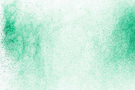 Abstract splashes of water on a white background