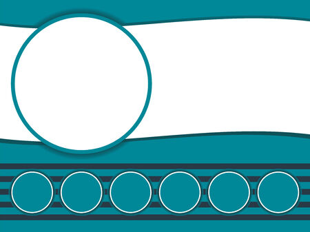 stylish green presentation of abstract business posterのイラスト素材