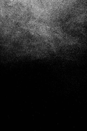 abstract splashes of water on a black backgroundの写真素材