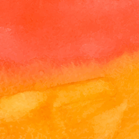 Designed abstract watercolor background, design element,yellow and red watercolor square.のイラスト素材