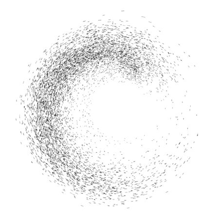 Abstract grainy texture isolated on a white background. Flat design element. のイラスト素材