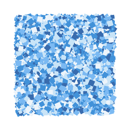 Ice crystal on white background. Snow abstract particles.のイラスト素材