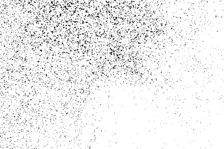 Black grainy texture isolated on white background. Distress overlay textured. Grunge design elements.のイラスト素材