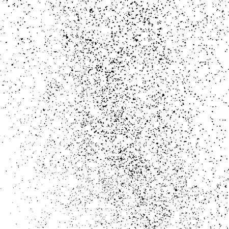 Black grainy texture isolated on white background. Distress overlay textured. Grunge design elements.のイラスト素材