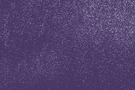 Snow abstract texture isolated on purple background. Vector illustration.のイラスト素材