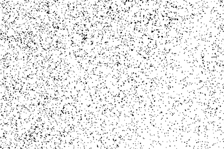 Black grainy texture isolated on white background. Distress overlay textured. Grunge design elements.のイラスト素材