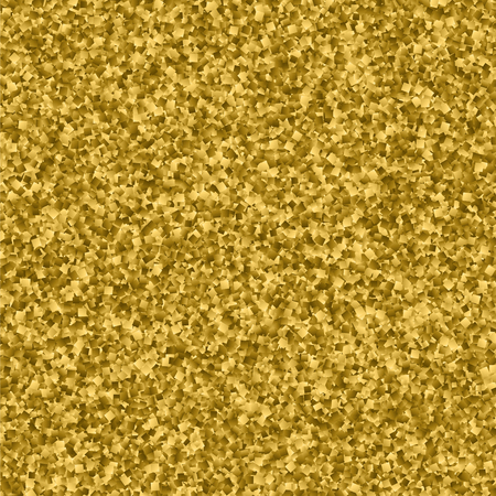 Gold glitter texture. Amber particles color. Celebratory background. Golden explosion of confetti. Vector illustration,eps 10.のイラスト素材