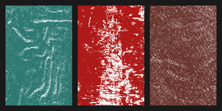 Colored grunge texture. Set of different colors abstract background for your design. Colorful wallpaper elements. Vector illustration,eps 10.のイラスト素材