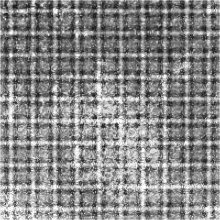 Black Halftone Texture On White Background. Modern Dotted Futuristic Backdrop. Fade Noise Overlay. Digitally Generated Image. Pop Art Style. Vector Illustration, Eps 10.のイラスト素材