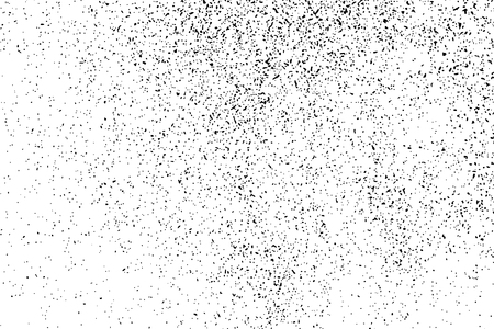 Black Grainy Texture Isolated On White Background. Dust Overlay. Dark Noise Granules. Digitally Generated Image. Vector Design Elements, Illustration, Eps 10.のイラスト素材
