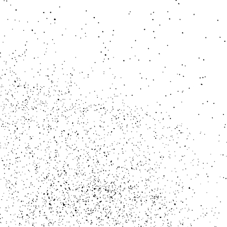Black Grainy Texture Isolated On White Background. Dust Overlay. Dark Noise Granules. Digitally Generated Image. Vector Design Elements, Illustration, Eps 10.のイラスト素材