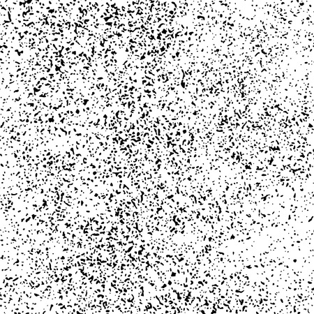 Black Grainy Texture Isolated On White Background. Dust Overlay. Dark Noise Granules. Digitally Generated Image. Vector Design Elements, Illustration, Eps 10.のイラスト素材