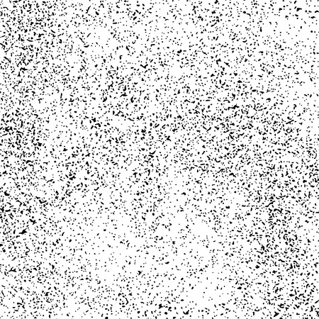 Black Grainy Texture Isolated On White Background. Dust Overlay. Dark Noise Granules. Digitally Generated Image. Vector Design Elements, Illustration, Eps 10.のイラスト素材