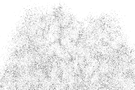 Black Grainy Texture Isolated On White Background. Dust Overlay. Dark Noise Granules. Digitally Generated Image. Vector Design Elements, Illustration, Eps 10.のイラスト素材