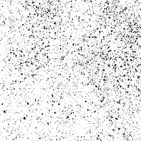 Black Grainy Texture Isolated On White Background. Dust Overlay. Dark Noise Granules. Digitally Generated Image. Vector Design Elements, Illustration, Eps 10.