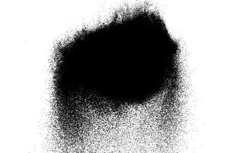 Black and white grunge background. Post-apocalyptic style texture. Digitally generated image. Vector design elements. Illustrationのイラスト素材