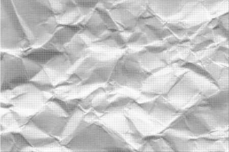 Black Halftone Texture On White Background. Modern Dotted Futuristic Backdrop. Fade Noise Overlay. Digitally Generated Image. Pop Art Style. Vector illustration, Eps 10.のイラスト素材