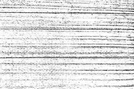Distressed wood texture. Black grain texture on white background. Dust overlay textured. grain noise particles. Rusted white effect. Grunge design elements. Vector illustration, EPS 10.のイラスト素材