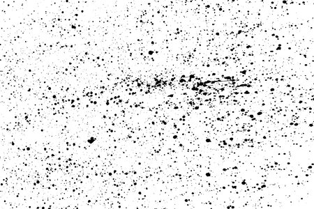 Black paint splatter isolated on white background. Distressed overlay texture. water splash silhouette. Grunge design elements. Vector illustration, EPS 10.のイラスト素材