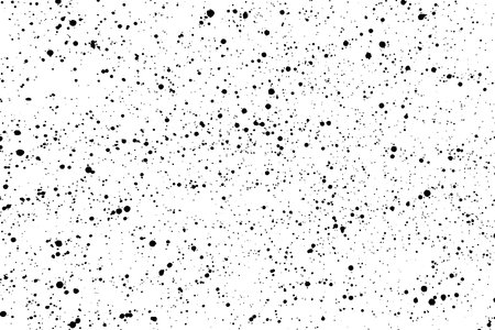 Black paint splatter isolated on white background. Distressed overlay texture. water splash silhouette. Grunge design elements. Vector illustration, EPS 10.のイラスト素材
