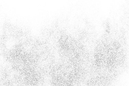 White And Gray Halftone Dotted Backdrop. Abstract Polka Dots Pattern. Pop Art Style Background. Silver Explosion Of Confetti. Digitally Generated Image. Vector illustration, Eps 10.のイラスト素材
