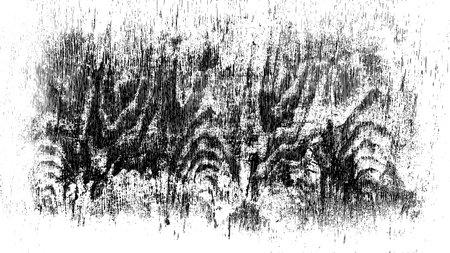 Distressed wood texture. Black grain texture on white background. Dust overlay textured. grain noise particles. Rusted white effect. Grunge design elements. Vector illustration, EPS 10.のイラスト素材