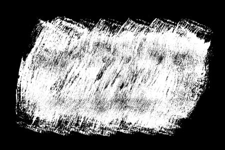 Scribble hand drawn in chalk on black background. Monochrome stain element. digitally generated image. Vector illustration, Eps 10.のイラスト素材