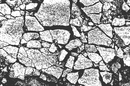 Distressed black texture. Dark grain texture on white background. Dust overlay textured. grain noise particles. wall effect. Grunge design elements. Vector illustration, EPS 10.のイラスト素材