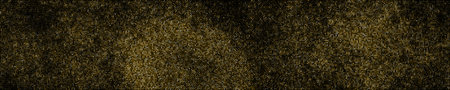 Gold Glitter Halftone Dotted Backdrop. Abstract Circular Retro Pattern. Pop Art Style Background. Golden Explosion Of Confetti. Wide Horizontal Long Banner For Site. Vector illustration, Eps 10.のイラスト素材