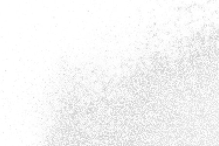 White And Gray Halftone Dotted Backdrop. Abstract Polka Dots Pattern. Pop Art Style Background. Silver Explosion Of Confetti. Digitally Generated Image. Vector illustration, Eps 10.のイラスト素材