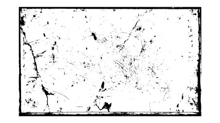 Grunge black texture. Dark grainy texture on white background. Dust overlay textured. grain noise particles. Rusted white effect. design elements. Vector illustration, EPS 10.のイラスト素材