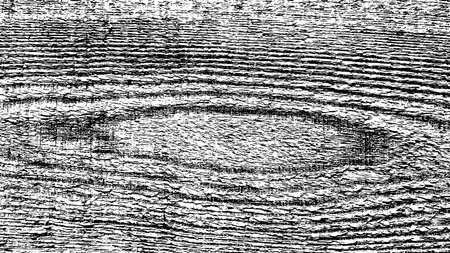 Distressed wood texture. Black grain texture on white background. Dust overlay textured. grain noise particles. Rusted white effect. Grunge design elements. Vector illustration, EPS 10.のイラスト素材