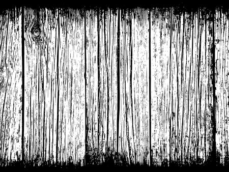 Distressed wood texture. Black grain texture on white background. Dust overlay textured. grain noise particles. Rusted white effect. Grunge design elements. Vector illustration, EPS 10.のイラスト素材