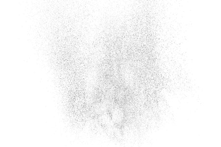 Distressed black texture. Dark grainy texture on white background. Dust overlay textured. grain noise particles. Rusted white effect. Grunge design elements. Vector illustration, EPS 10.のイラスト素材