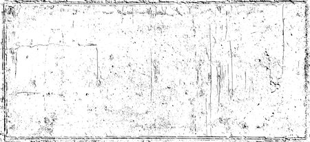 Grunge black texture. Wide horizontal long banner. Dark grain texture on white background. Dust overlay textured. grain noise particles. Rusted white effect. Vector illustration, EPS 10.のイラスト素材